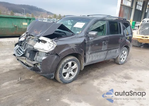 2015 Honda Pilot Ex-L z USA, uszkodzony, nr VIN 5FNYF4H54FB069289